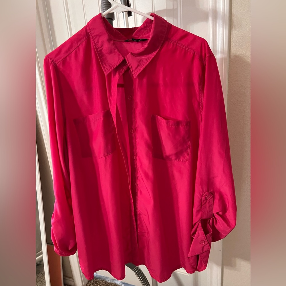 pink long sleeve